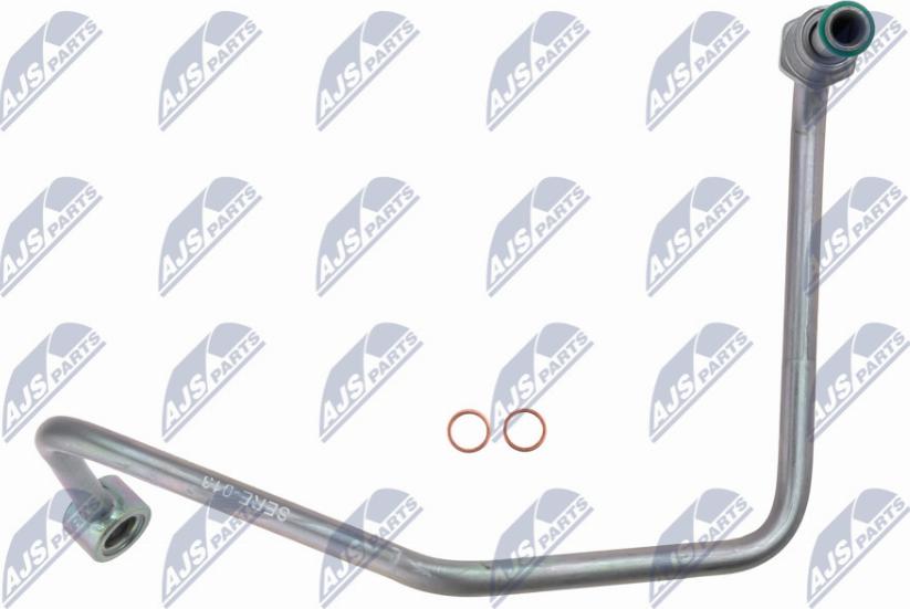 NTY ECD-RE-013 - Oil Pipe, charger autospares.lv