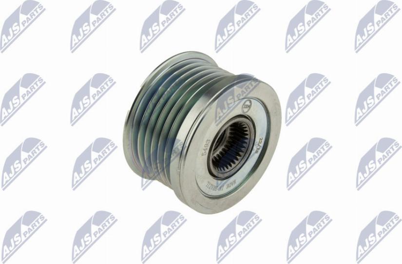 NTY ESA-AU-008 - Pulley, alternator, freewheel clutch autospares.lv