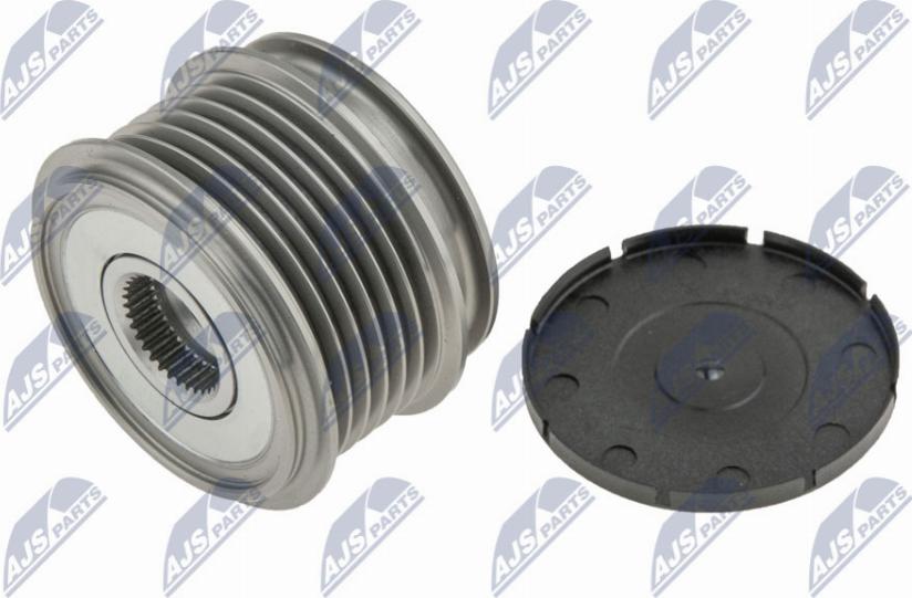 NTY ESA-AU-002 - Pulley, alternator, freewheel clutch autospares.lv