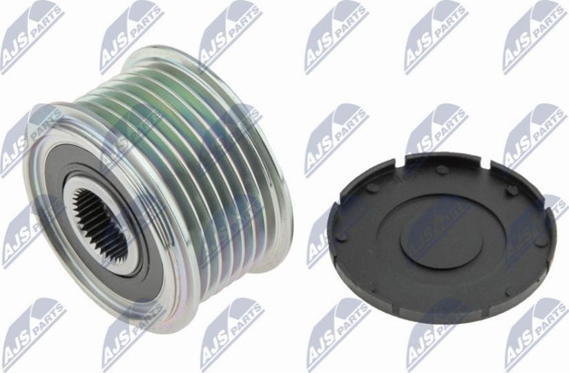 NTY ESA-AU-007 - Pulley, alternator, freewheel clutch autospares.lv