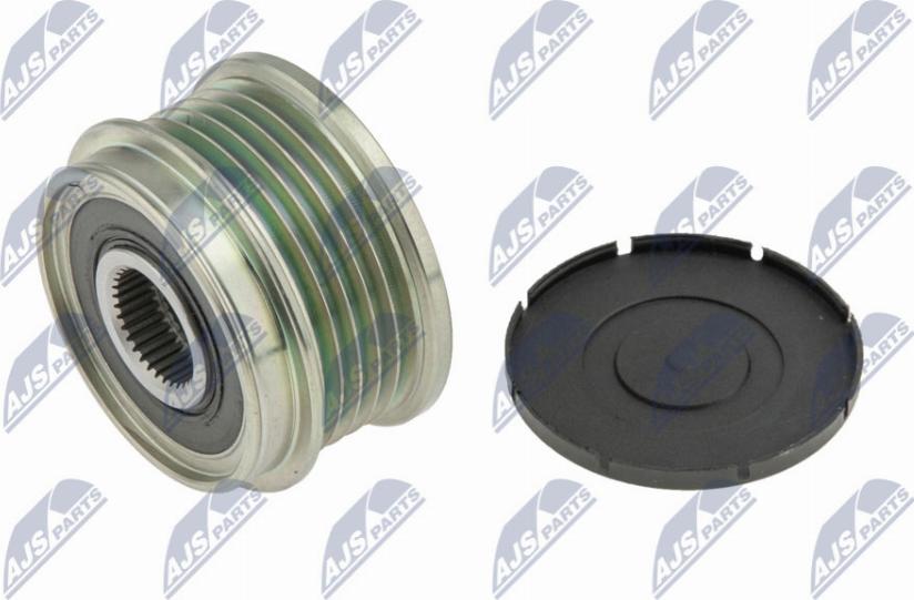 NTY ESA-AU-010 - Pulley, alternator, freewheel clutch autospares.lv