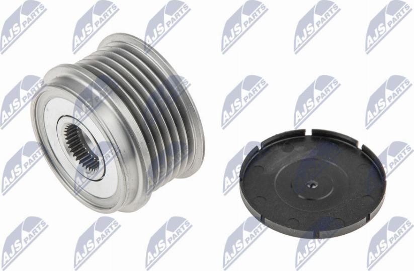 NTY ESA-DW-000 - Pulley, alternator, freewheel clutch autospares.lv