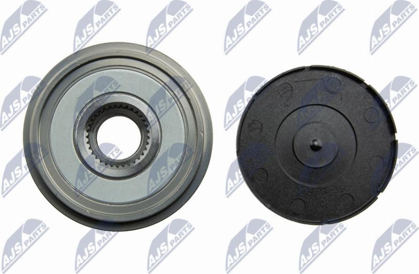 NTY ESA-FR-008 - Pulley, alternator, freewheel clutch autospares.lv