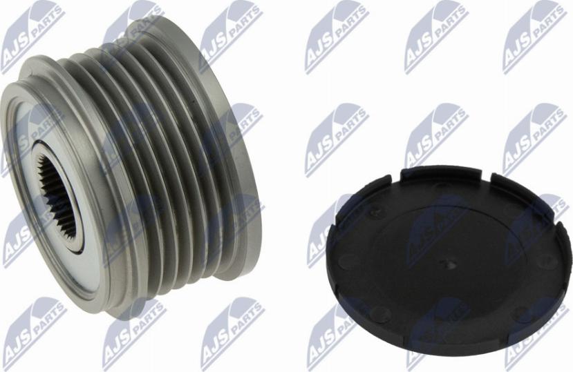 NTY ESA-FT-004 - Pulley, alternator, freewheel clutch autospares.lv