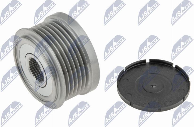 NTY ESA-HY-000 - Pulley, alternator, freewheel clutch autospares.lv