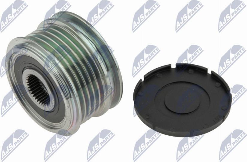 NTY ESA-HY-001 - Pulley, alternator, freewheel clutch autospares.lv