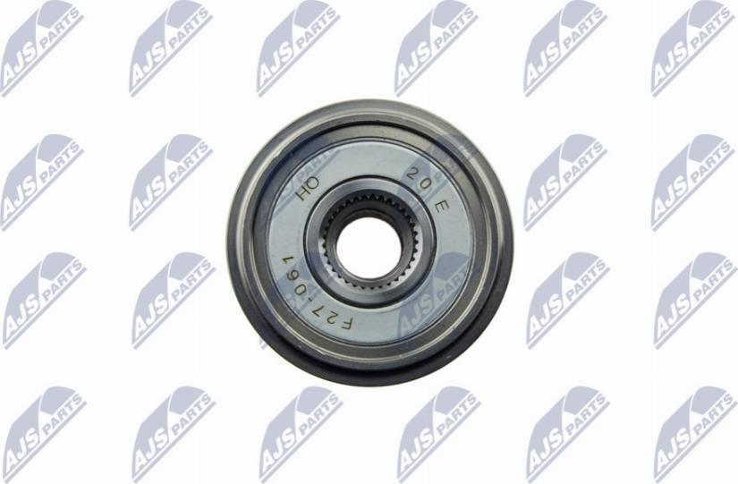 NTY ESA-ME-006 - Pulley, alternator, freewheel clutch autospares.lv