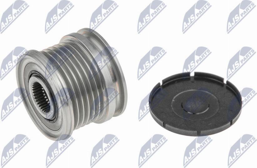 NTY ESA-ME-007 - Pulley, alternator, freewheel clutch autospares.lv