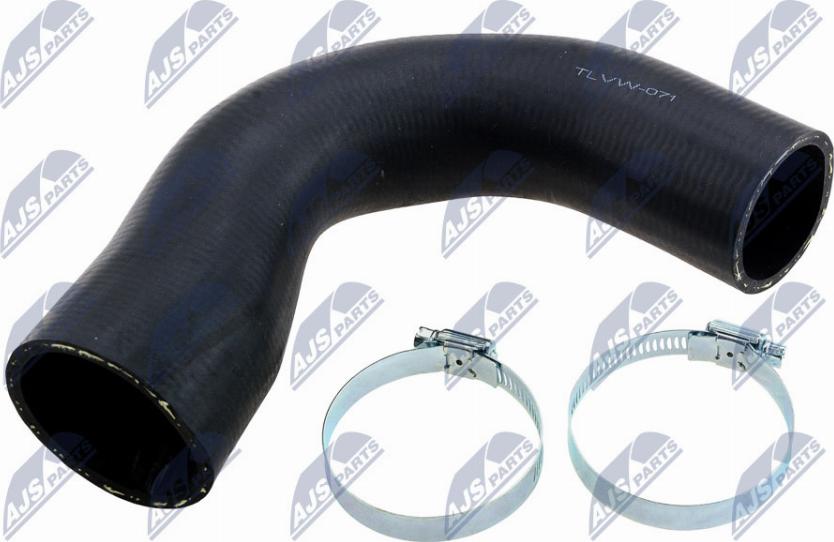 NTY GPP-VW-071 - Charger Intake Air Hose autospares.lv