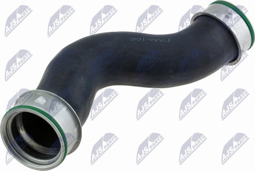 NTY GPP-VW-106 - Charger Intake Air Hose autospares.lv