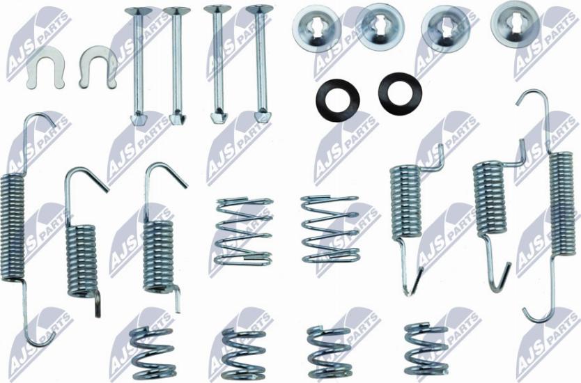 NTY HSR-MS-003 - Accessory Kit, parking brake shoes autospares.lv