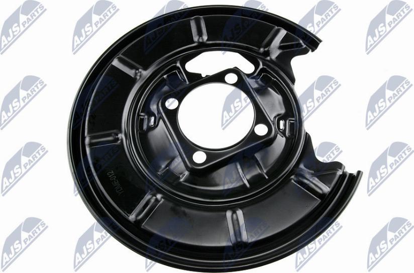 NTY HTO-ME-012 - Splash Panel, guard, brake disc autospares.lv