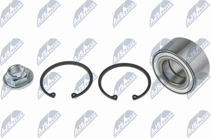 NTY KLP-FR-010 - Wheel hub, bearing Kit autospares.lv