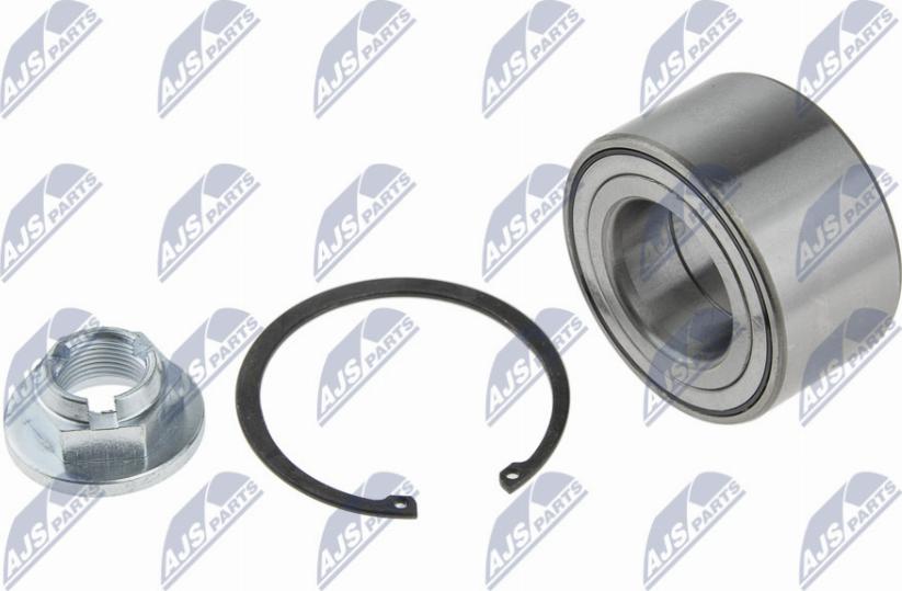 NTY KLP-FR-038 - Wheel hub, bearing Kit autospares.lv