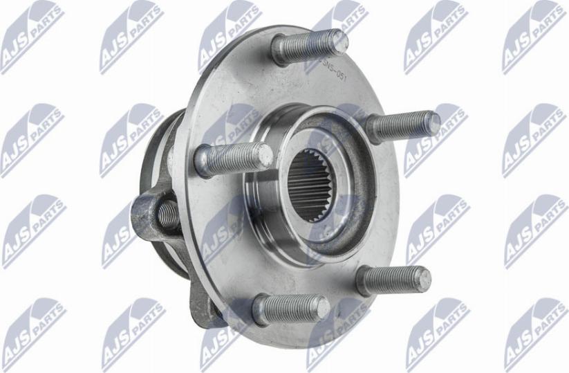 NTY KLP-NS-051 - Wheel hub, bearing Kit autospares.lv