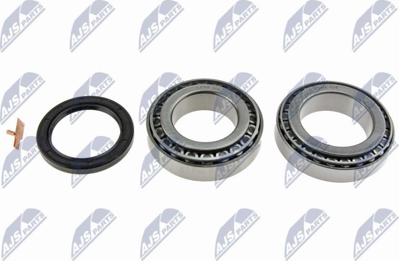 NTY KLT-ME-006 - Wheel hub, bearing Kit autospares.lv