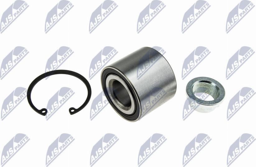 NTY KLT-ME-002 - Wheel hub, bearing Kit autospares.lv