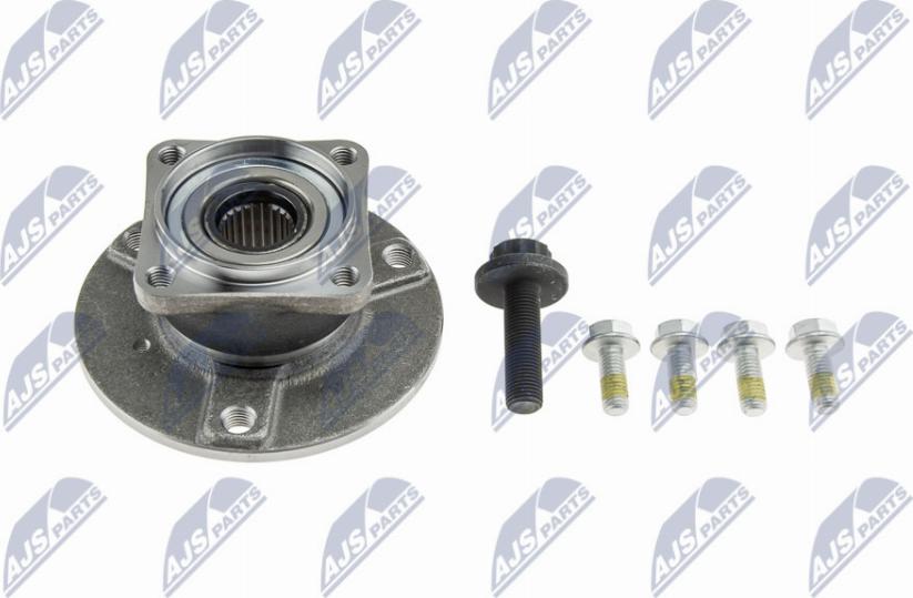 NTY KLT-ME-012 - Wheel hub, bearing Kit autospares.lv