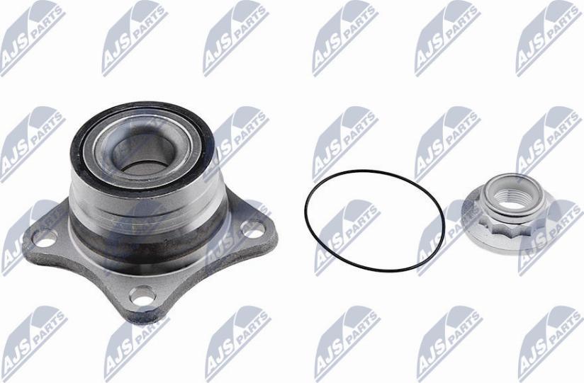 NTY KLT-TY-029 - Wheel hub, bearing Kit autospares.lv