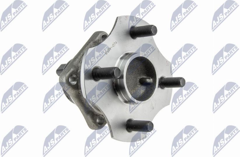 NTY KLT-TY-074 - Wheel hub, bearing Kit autospares.lv