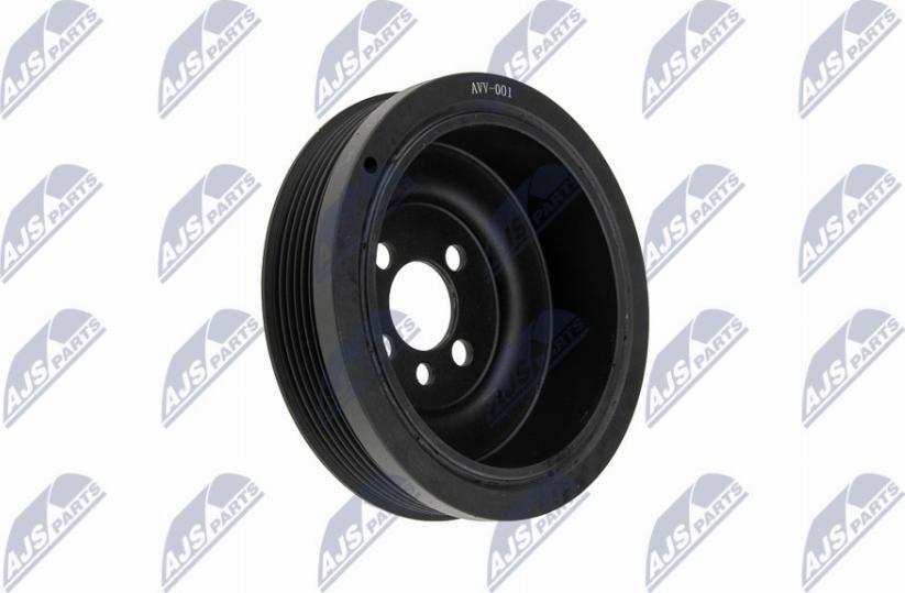 NTY RKP-VW-001 - Belt Pulley, crankshaft autospares.lv