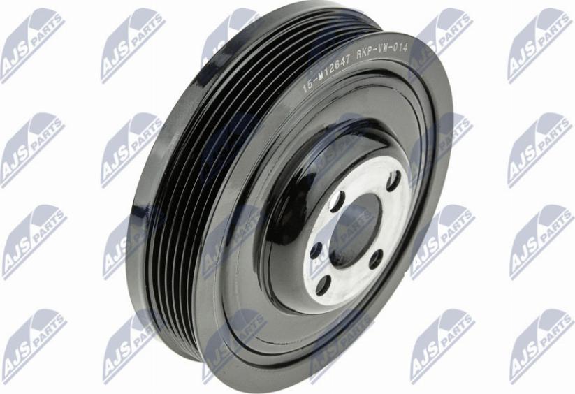 NTY RKP-VW-014 - Belt Pulley, crankshaft autospares.lv