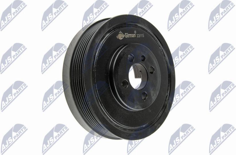 NTY RKP-VW-011 - Belt Pulley, crankshaft autospares.lv