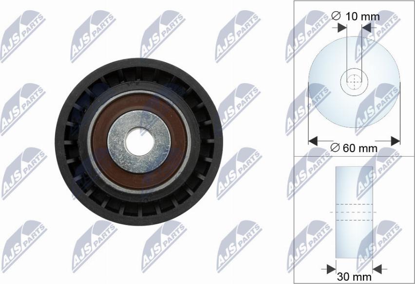 NTY RNK-CT-066 - Deflection / Guide Pulley, timing belt autospares.lv