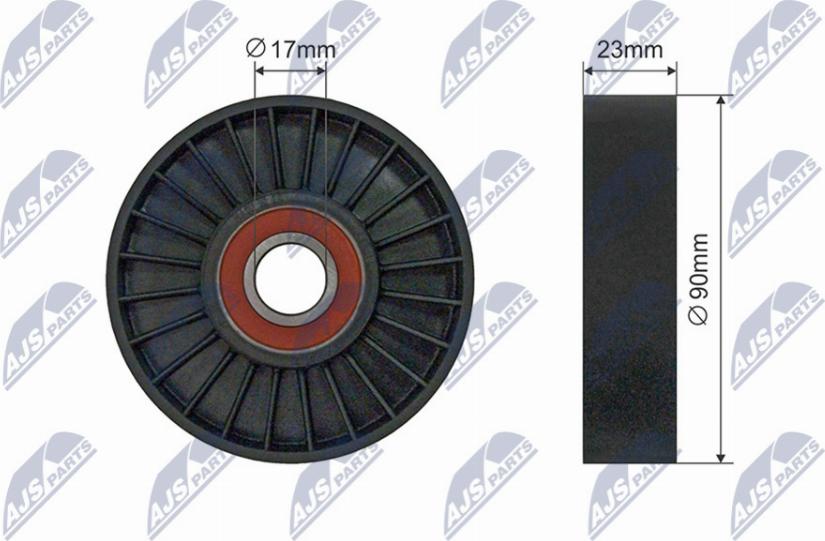 NTY RNK-SA-006 - Pulley, v-ribbed belt autospares.lv