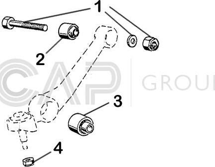 OCAP 0902269 - Link Set, wheel suspension autospares.lv