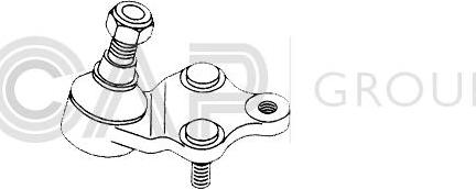 OCAP 0403695 - Ball Joint autospares.lv