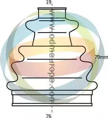 NTY NOP-050 - Bellow, drive shaft autospares.lv