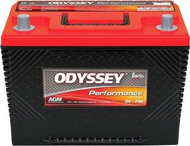 Odyssey Battery ODP-AGM34 - Starter Battery autospares.lv
