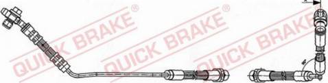 OJD Quick Brake 59.941X - Brake Hose autospares.lv