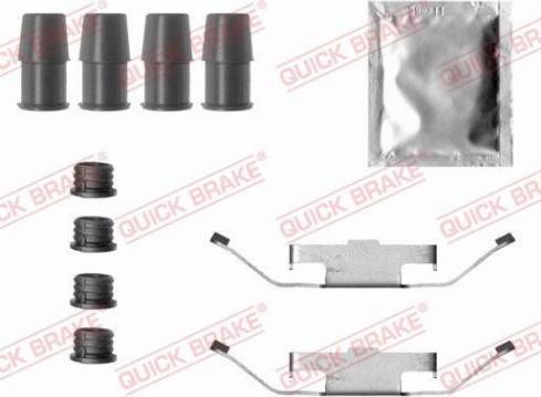 OJD Quick Brake 109-0032 - Accessory Kit for disc brake Pads autospares.lv