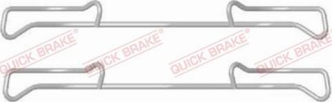 OJD Quick Brake 1091678 - Accessory Kit for disc brake Pads autospares.lv