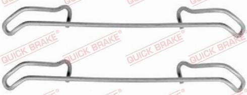 OJD Quick Brake 1091056 - Accessory Kit for disc brake Pads autospares.lv