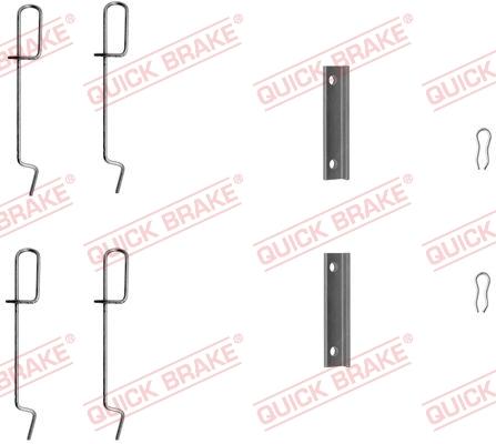 OJD Quick Brake 1091125 - Accessory Kit for disc brake Pads autospares.lv