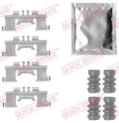 OJD Quick Brake 109-1812 - Accessory Kit for disc brake Pads autospares.lv