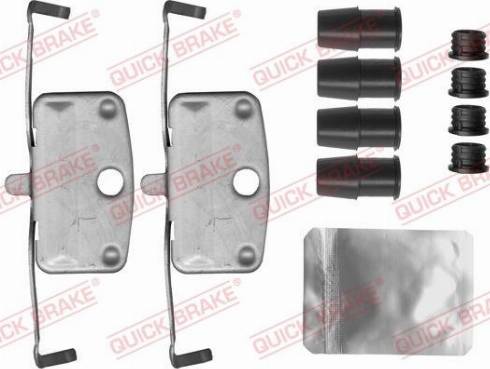 OJD Quick Brake 109-1882 - Accessory Kit for disc brake Pads autospares.lv