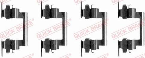 OJD Quick Brake 1091236 - Accessory Kit for disc brake Pads autospares.lv