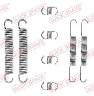 OJD Quick Brake 105-0662 - Accessory Kit, brake shoes autospares.lv