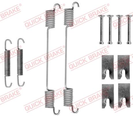 OJD Quick Brake 1050836 - Accessory Kit, brake shoes autospares.lv