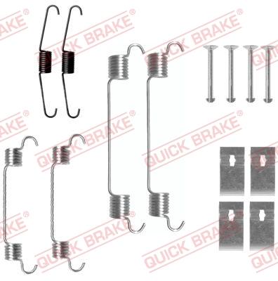 OJD Quick Brake 105-0833 - Accessory Kit, brake shoes autospares.lv