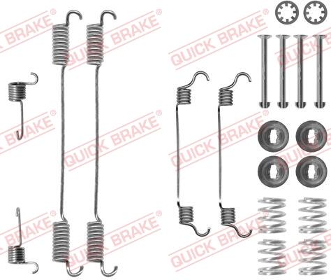 OJD Quick Brake 1050740 - Accessory Kit, brake shoes autospares.lv