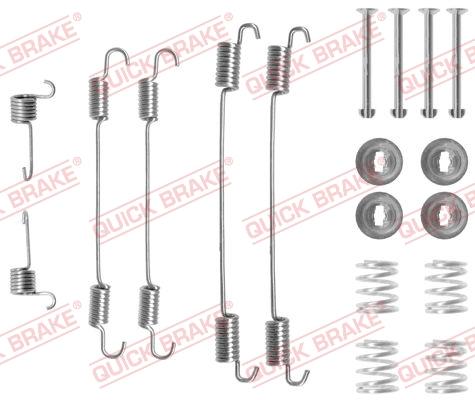 OJD Quick Brake 1050750 - Accessory Kit, brake shoes autospares.lv