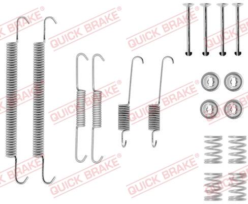 OJD Quick Brake 1050757 - Accessory Kit, brake shoes autospares.lv