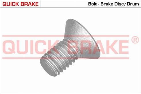 OJD Quick Brake 11669 - Bolt, brake caliper autospares.lv