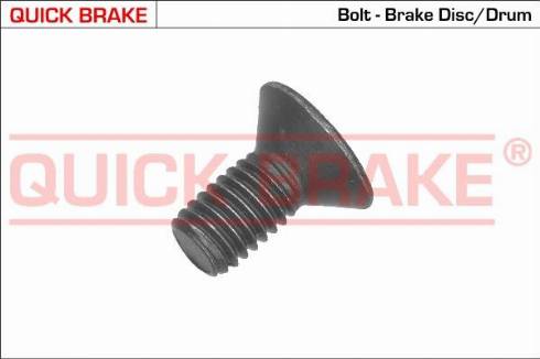 OJD Quick Brake 11665 - Bolt, brake caliper autospares.lv