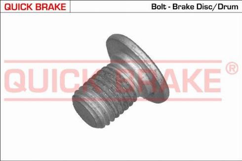 OJD Quick Brake 11661 - Bolt, brake caliper autospares.lv